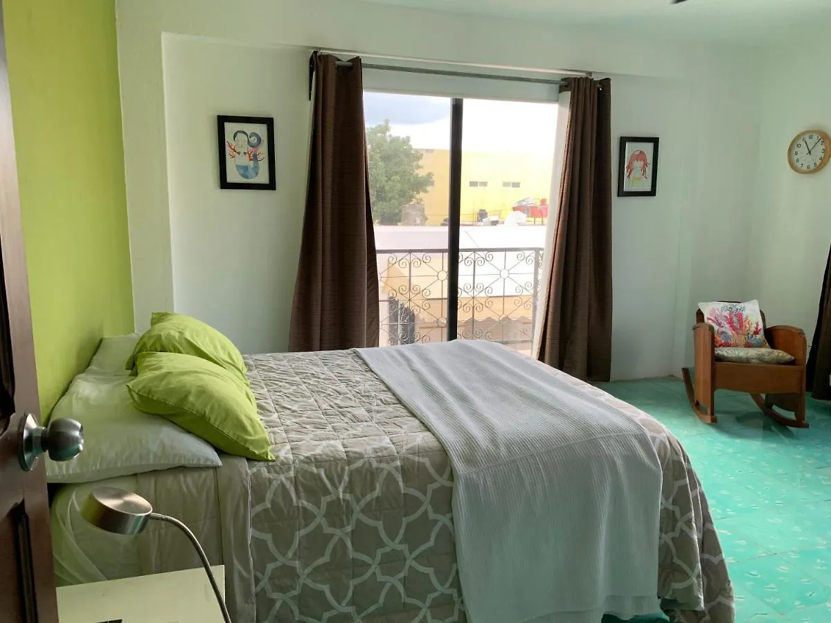 Coco 2 Spacious Apartment Downtown With Garden Cozumel